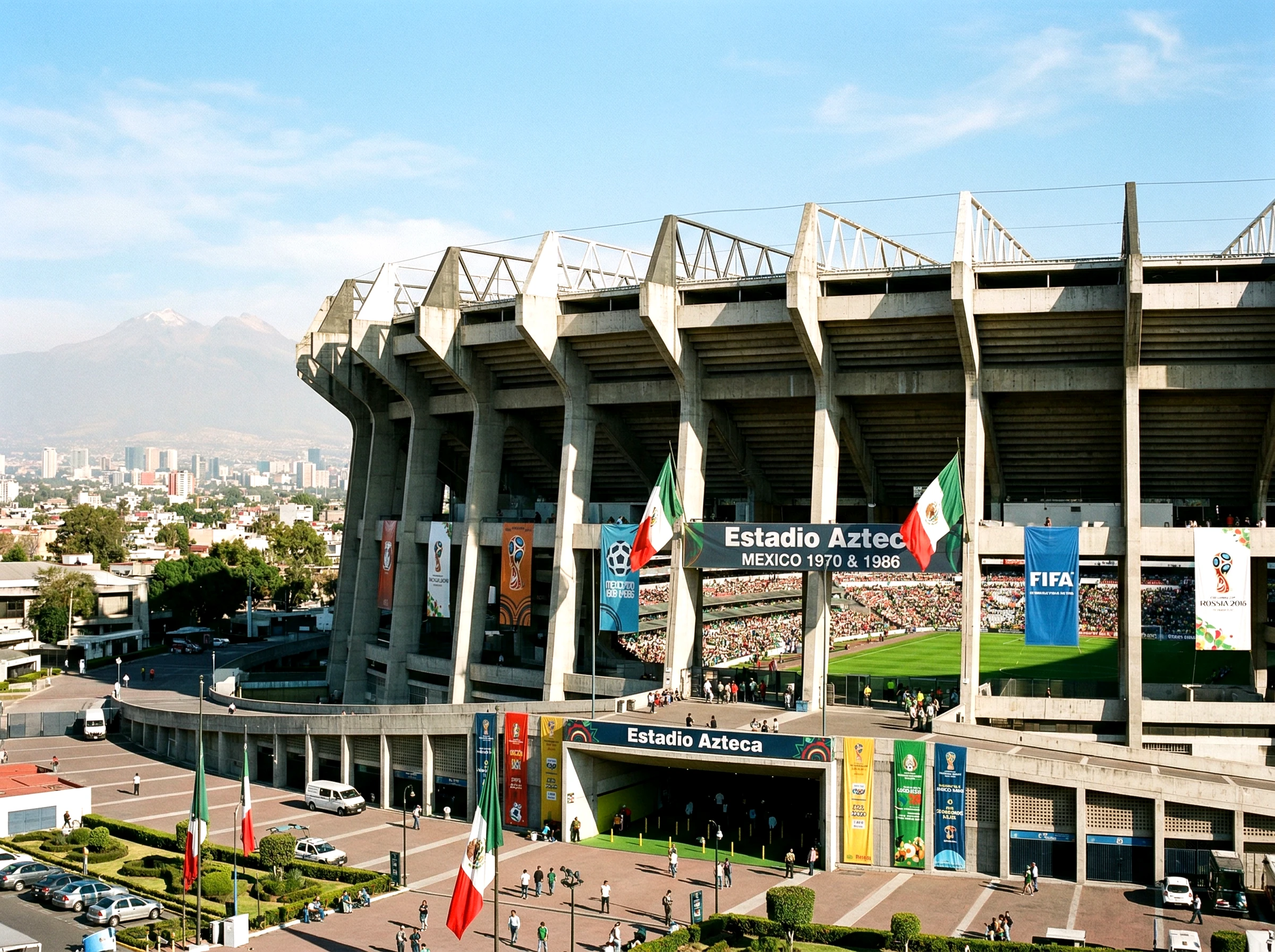 Estadio Azteca in Mexiko-Stadt vor der WM 2026